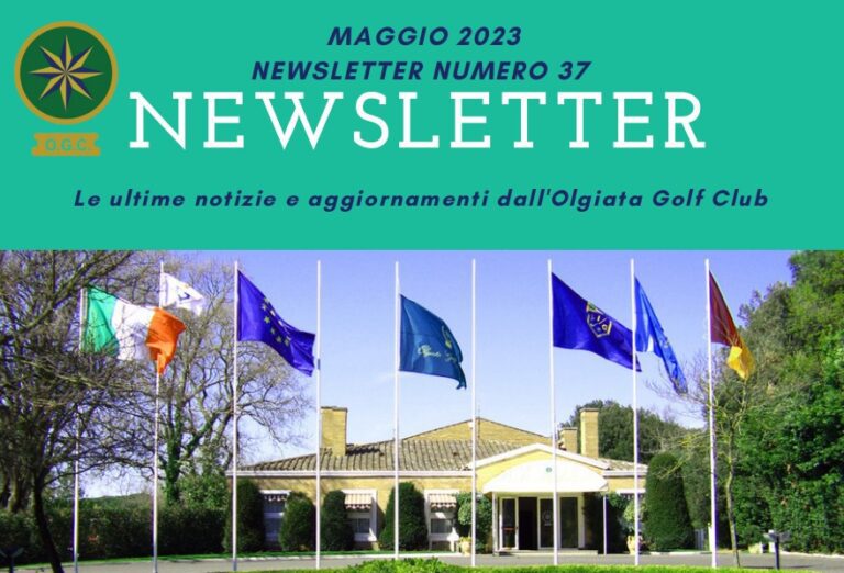 Olgiata Golf Club: Newsletter di Maggio 2023