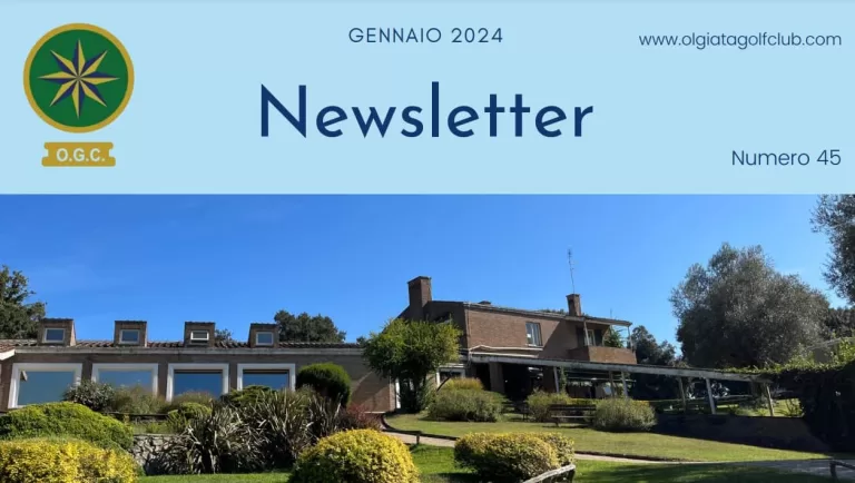Olgiata Golf Club news: Gennaio 2024