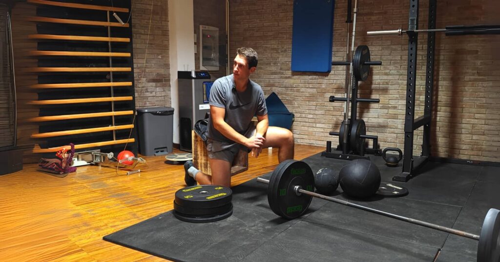 Filippo Amalberto in palestra 1