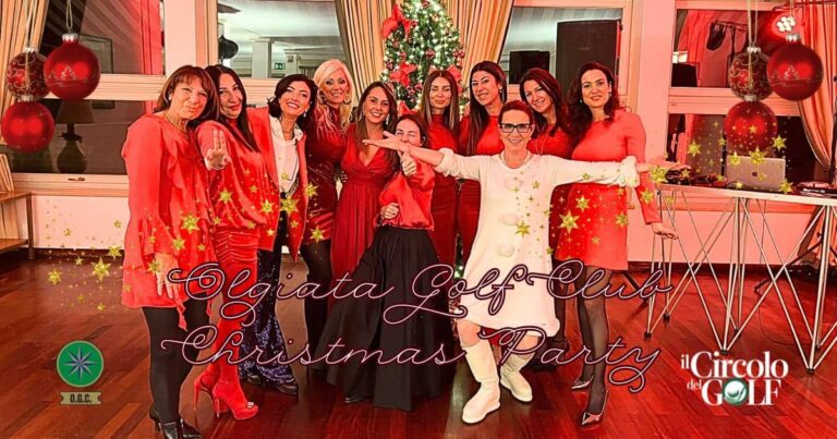 Christmas Party all’Olgiata Golf Club: una serata di convivialità e tradizione
