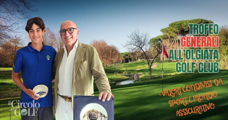 Trofeo Generali all’Olgiata Golf Club: i valori condivisi da mondo assicurativo e sport